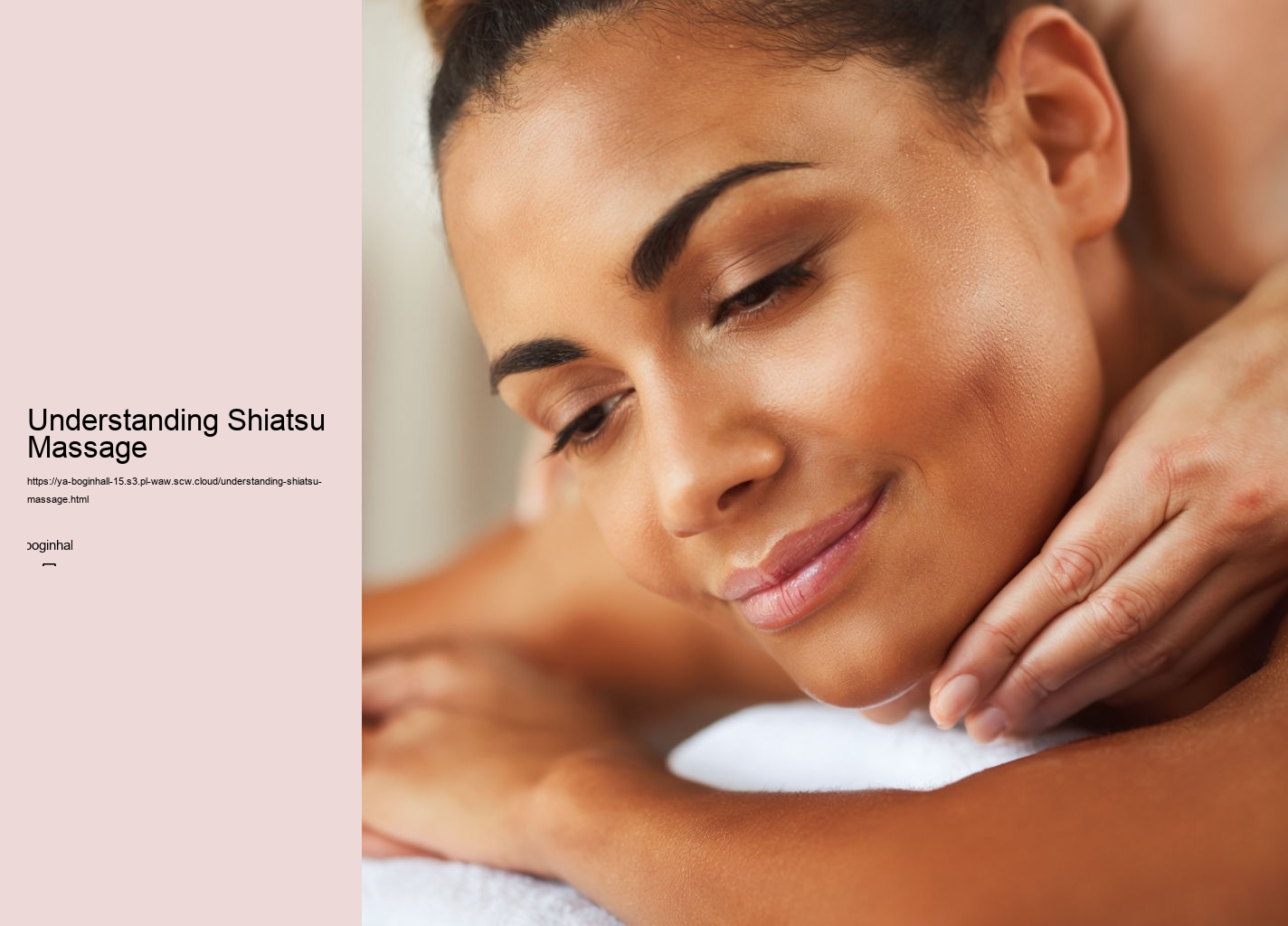 Understanding Shiatsu Massage