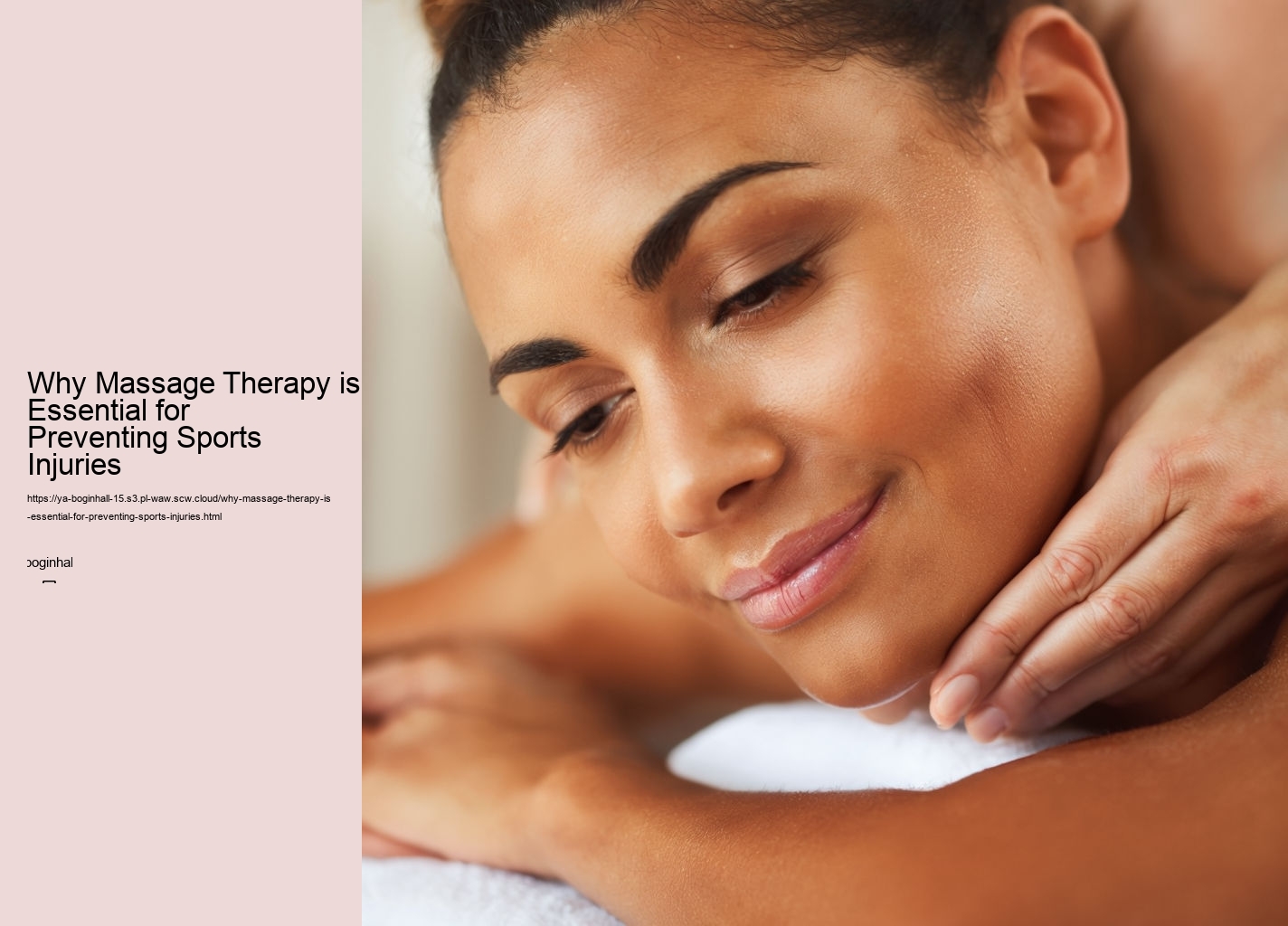 Why Massage Therapy is Essential for Preventing Sports Injuries